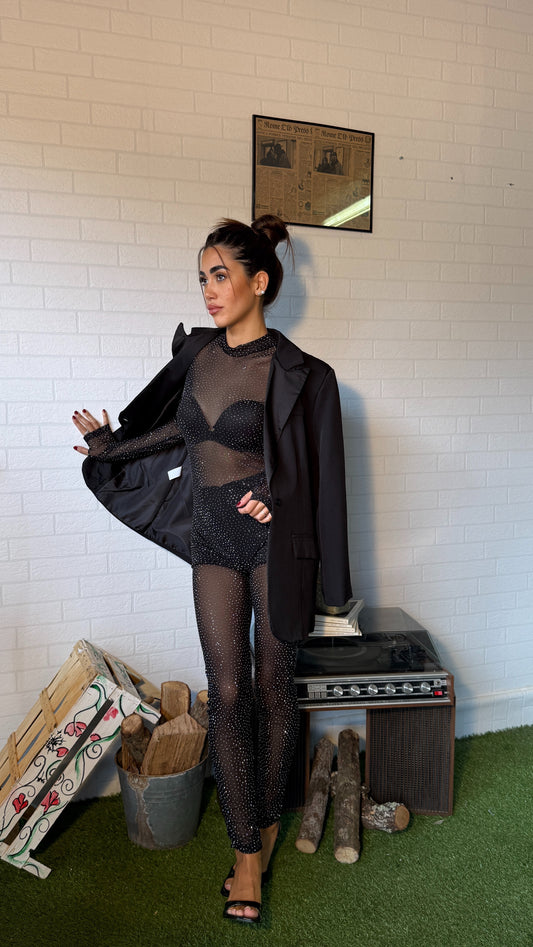 Tutina intera brillantinata